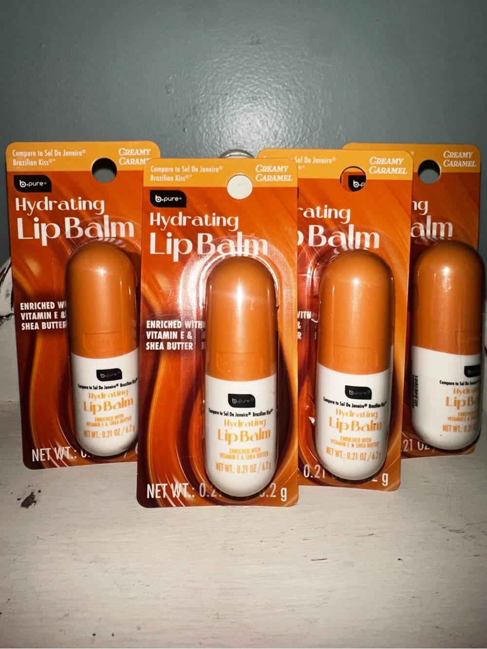 B-pure Hydrating Lip Balm Creamy Caramel lip balm